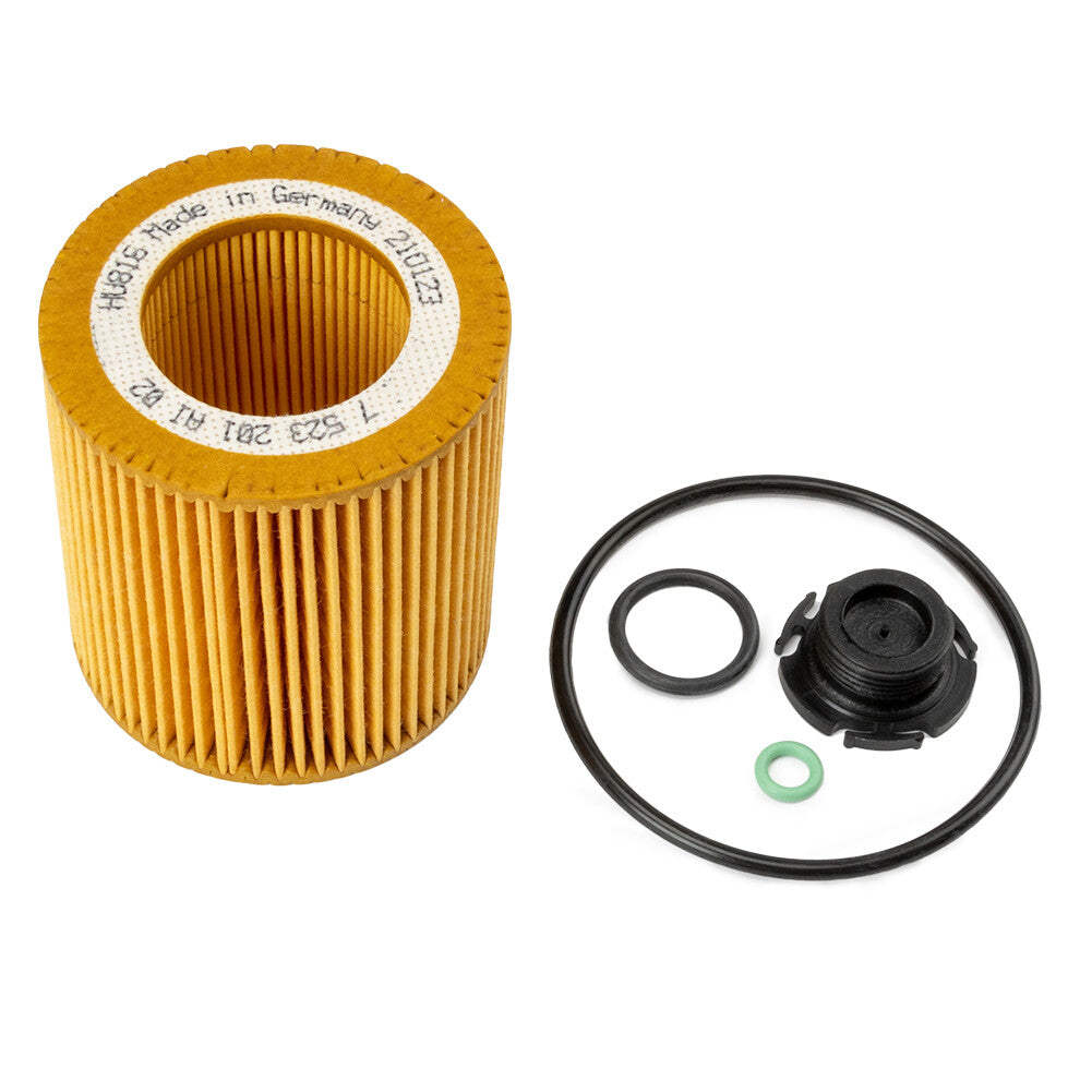 2PCS Engine Oil Filter 11427566327 for BMW E60 E71 E90 E92 F01 F10 US Q