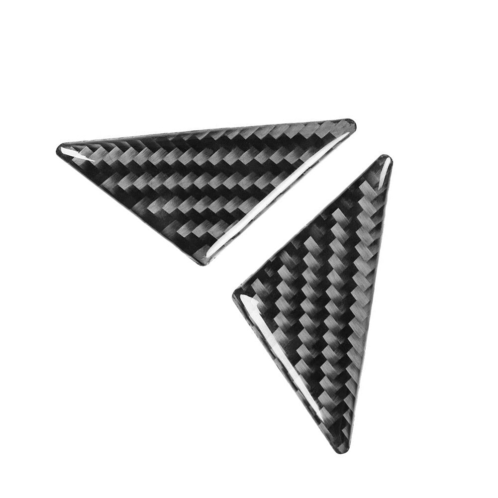 Carbon Fiber Side Window Pillar Cover Trim for Dodge for Challenger 2015-2023 2018