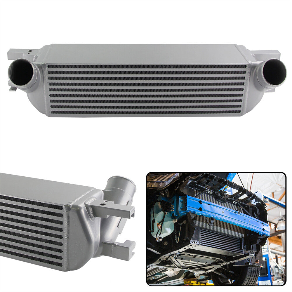 High performance intercooler fits for Ford for Mustang 2.3L EcoBoost 2015-2020 Silver