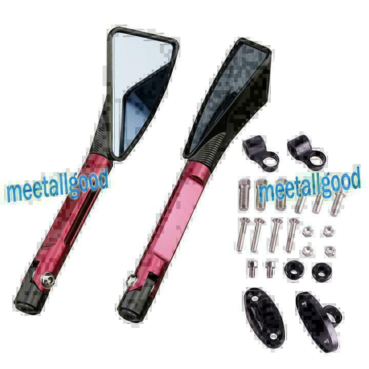 for Honda CBR 1000RR 2004-07 &2003-10 CBR 600RR Aluminum Rear View Side Mirrors Q