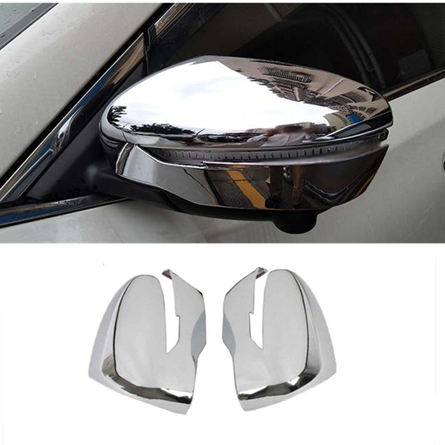 ABS Chrome Side Door Rearview Mirror Cover Trim 2PCS For 2015-2024 for Nissan Murano