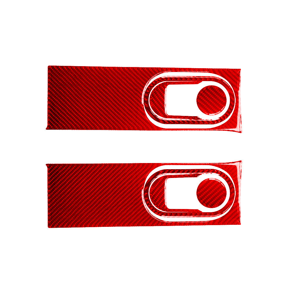 Red Central Control Frame Trim Cover For CLA 2014-2018/GLA 2015-18 v