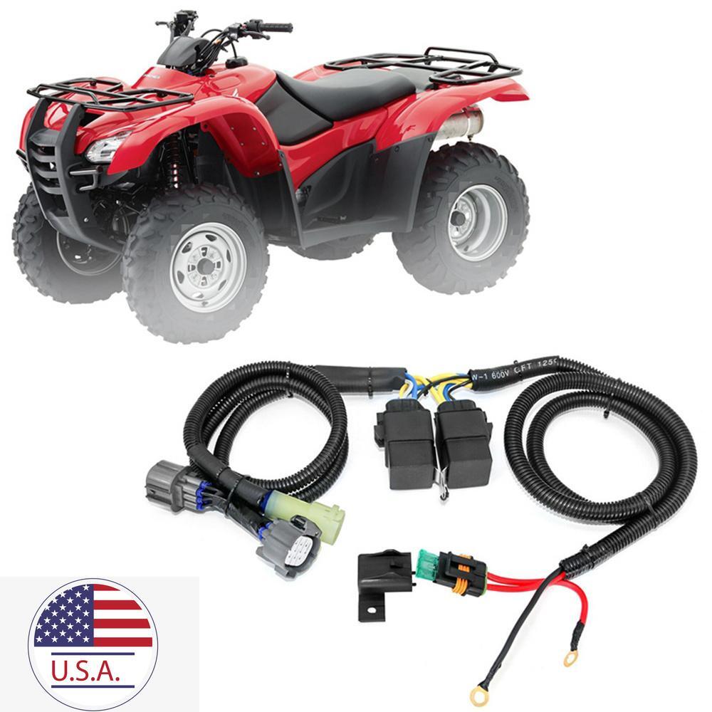 1x Black Bypass Angle Sensor Shift Motor Harness Kit for Honda ES Rancher 350 ES Q