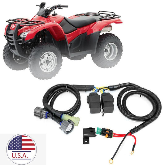 1x Black Bypass Angle Sensor Shift Motor Harness Kit for Honda ES Rancher 350 ES Q