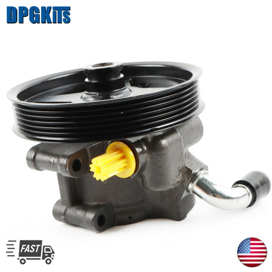Power Steering Pump w/Pulley for 1997-2005 for Ford F-150 1997-1999 for Ford F-250