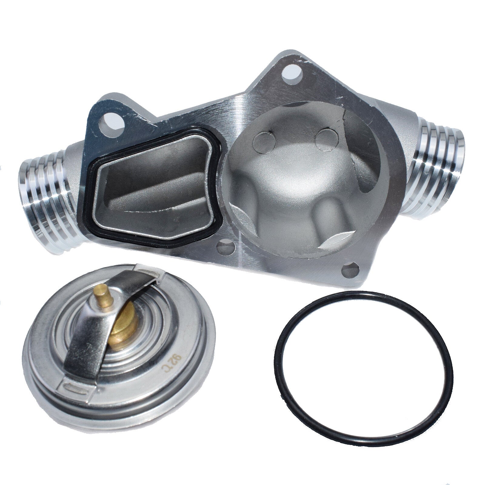 Thermostat with aluminum housing kit for 320i 323i 325i 520i 525i E34 E36 Z3- v