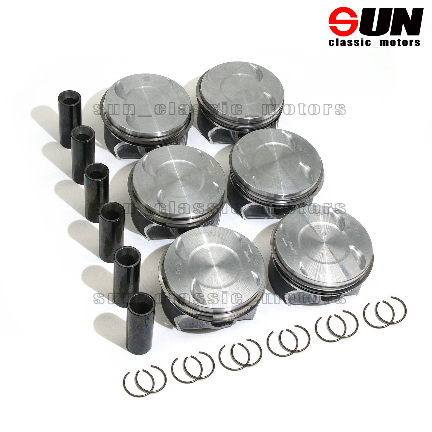 Engine rebuild and overhaul piston kit for Audi RS5 for Cayenne for Panamera EA839 2.9 TFSI-
