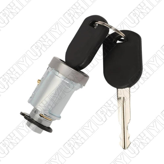 Ignition Lock Cylinder With 2 Keys for Ford F150 for Lincoln for Mercury 707592, 707592C Q