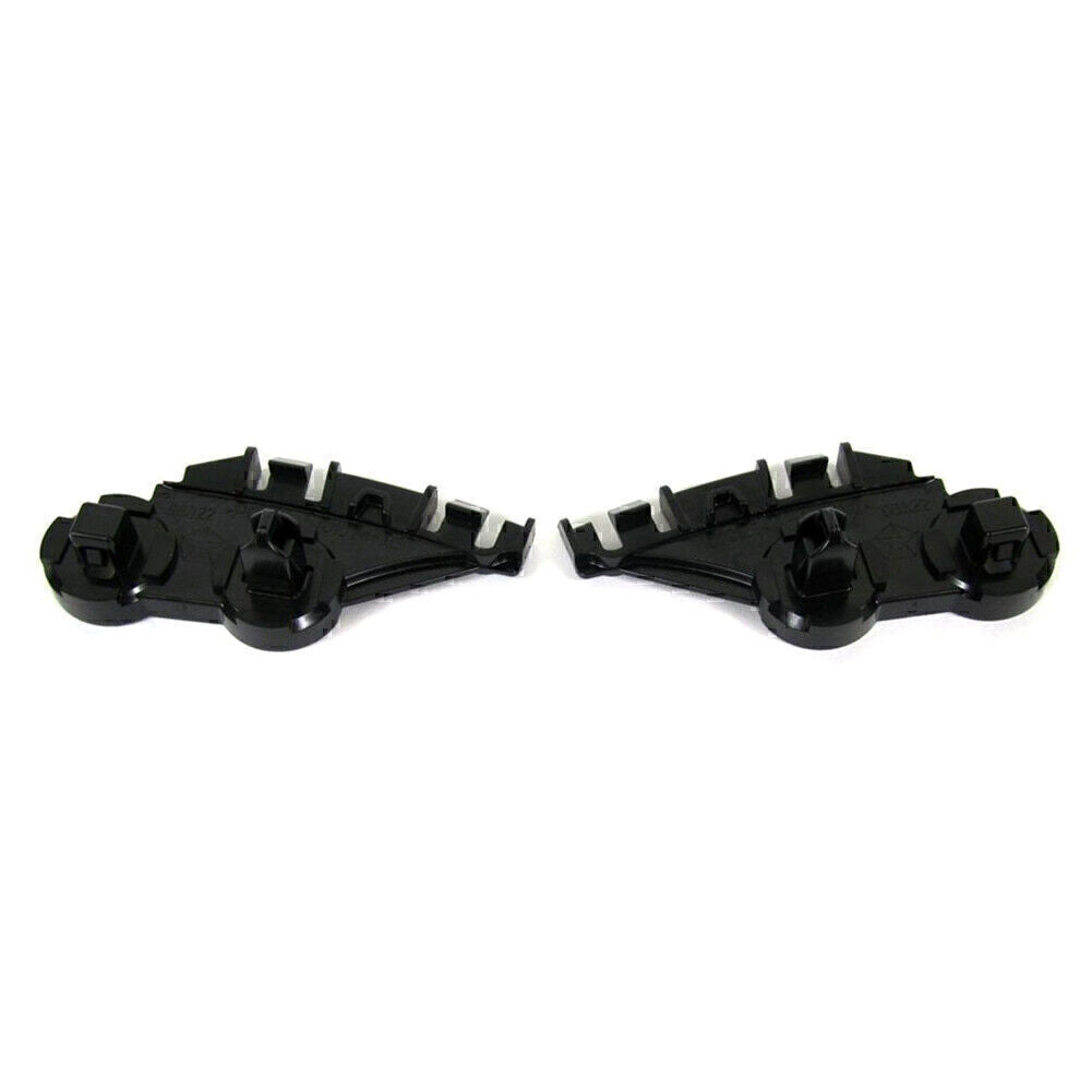 Front Bumper Brackets Beam Retainer Support LH RH for Chrysler 300 11 - 20 Black
