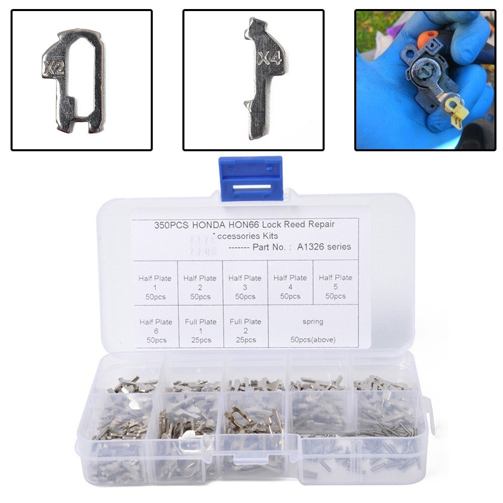 For Car Lock Reed Lock Plate Auto key lock Repair Accessories 350PCS/Boxed