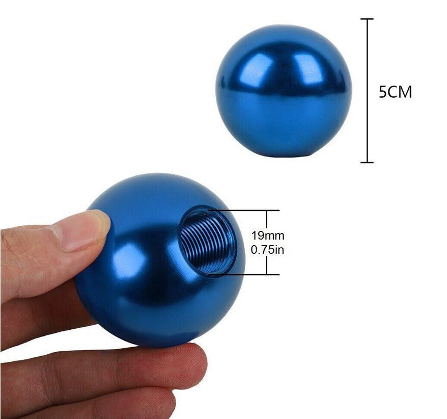 Blue round ball joint for manual gear shift levers in for Honda for Acura
