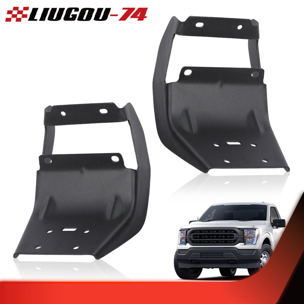 Suitable for 2015-2016-2022  for ford  F-150 Black Running Board Stand 2 Pieces/Set Q