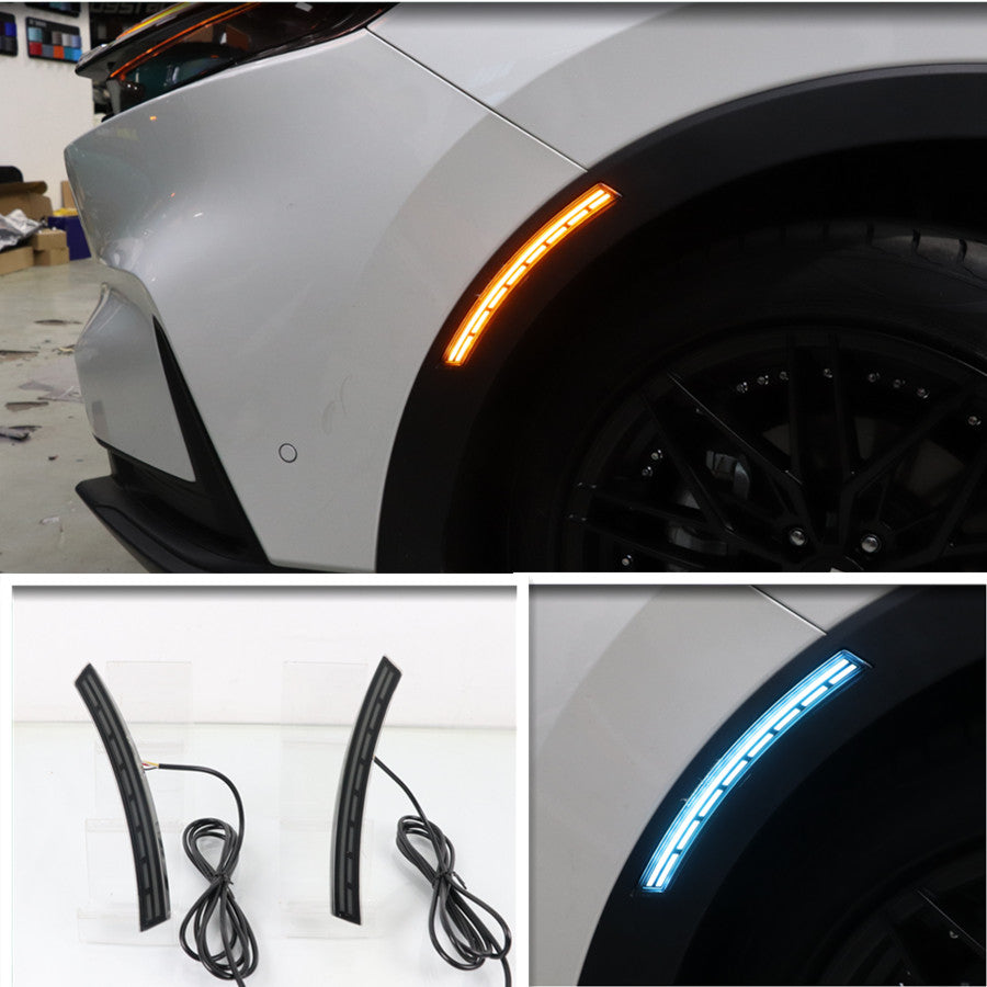 for Honda CR-V CRV 2023 2024 Daytime Running Light Side LED Light Sets 2pcs v