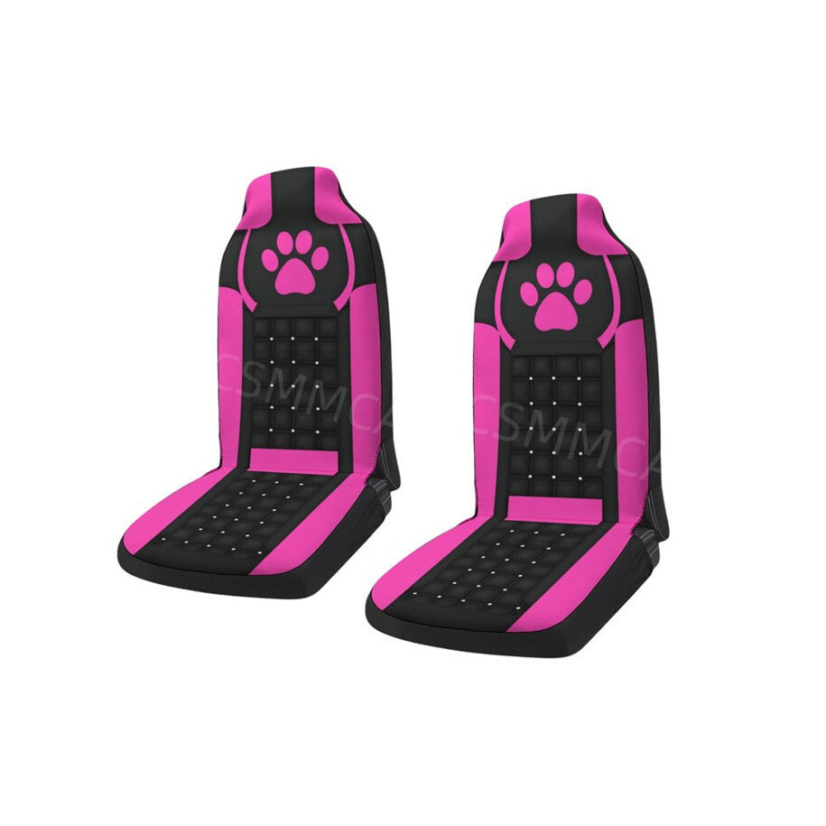 Car for Seat Protector Front High Back Bucket Cushion 1Pair Premium Fabric For Girls Q