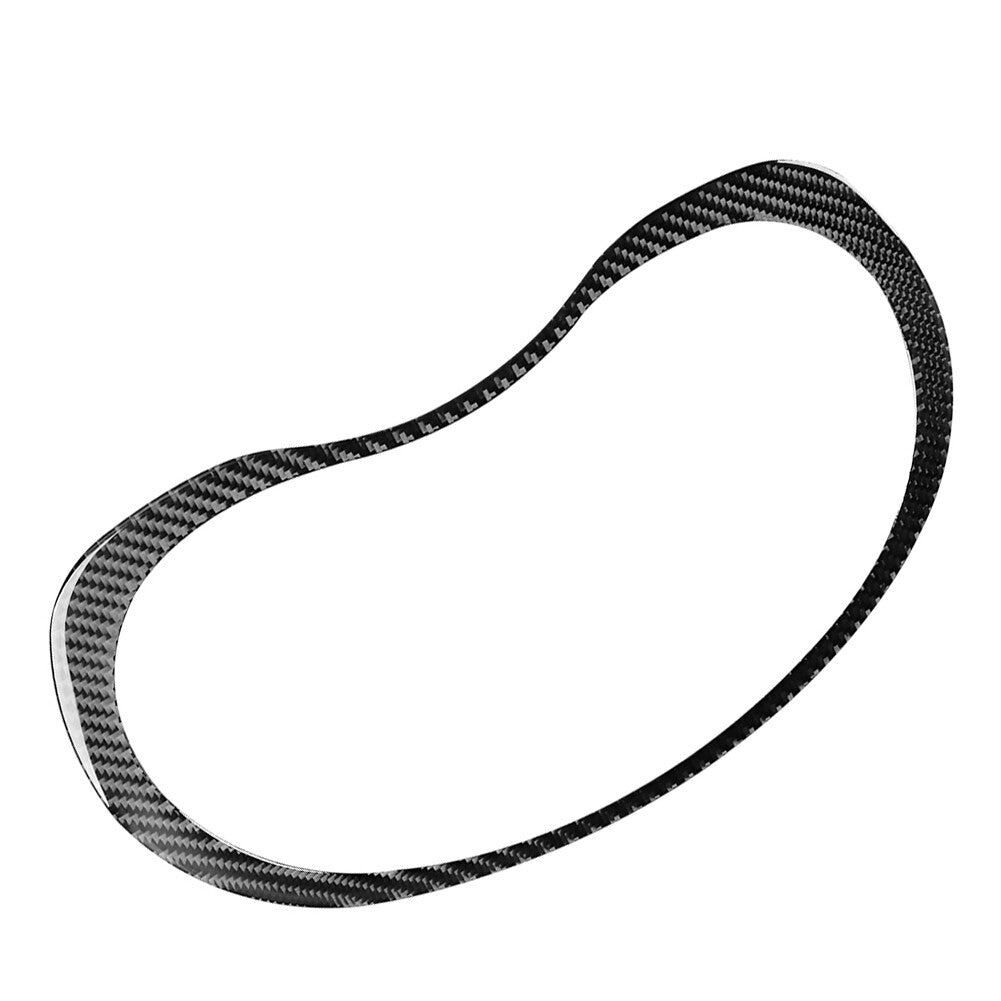 Carbon Fiber Black Speedometer Frame Cover Trim for Subaru WRX STI 2015-2021