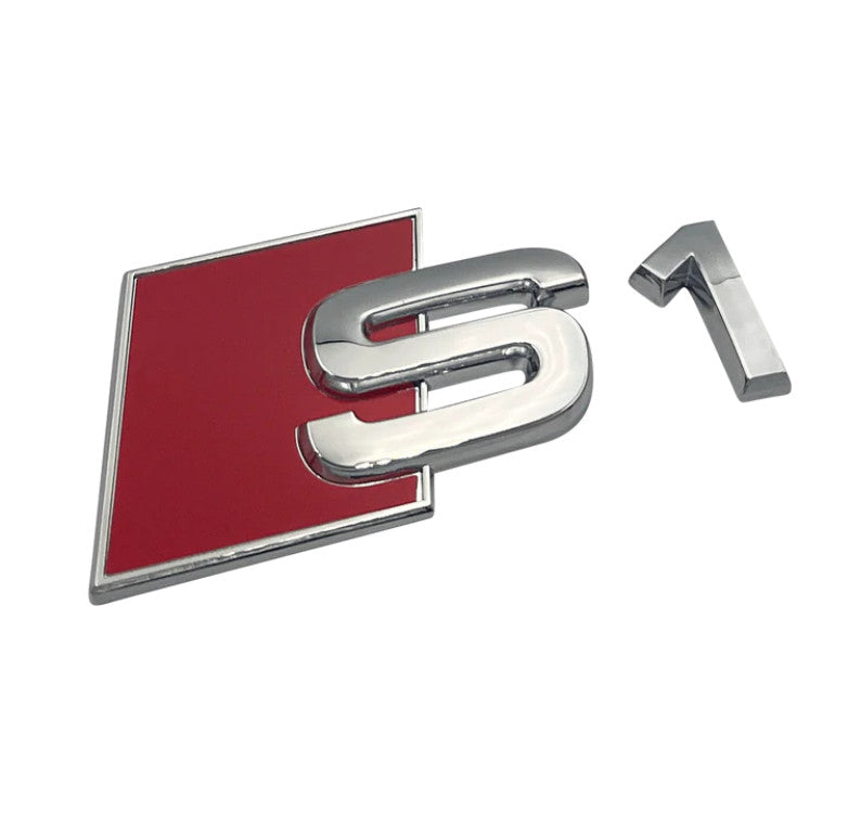 1-Pack for Alfa Romeo Gold Sportiva Side Fender Trunk Sticker Badge
