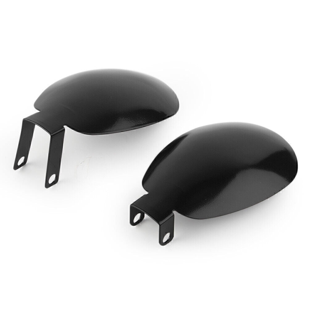 for Honda CRF70F XR70 XR50 for Suzuki SV1000 SV400 Black Coffin Cut Hand Guards Oval