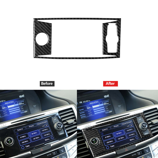 Carbon Fiber Interior Gear Shifter Side Frame Trim for VW for Golf 8 MK8 GTI 2021 v