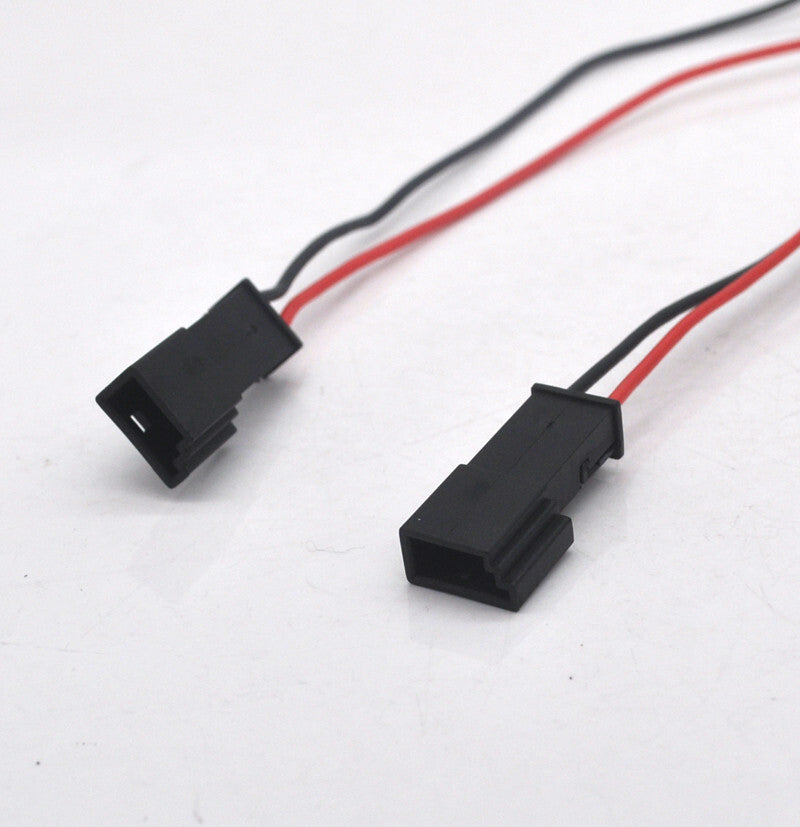 2 SPEAKER ADAPTER TWEETER CABLE LEAD for MINI Cooper S R50 R52 R53 2001-2008 v