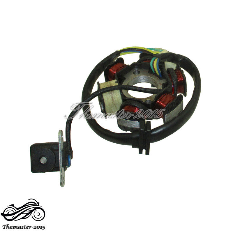 Engine Magneto Stator Coil For 50cc 110cc 125cc Electric Start Pit Dirt Bike ATV Q