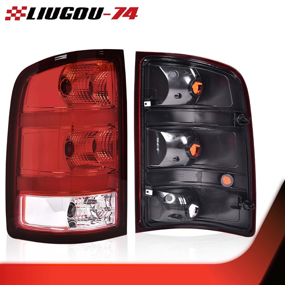 Tail Light L + R Fits 2007 - 2013 for GMC for Sierra 1500 2500 3500HD - v
