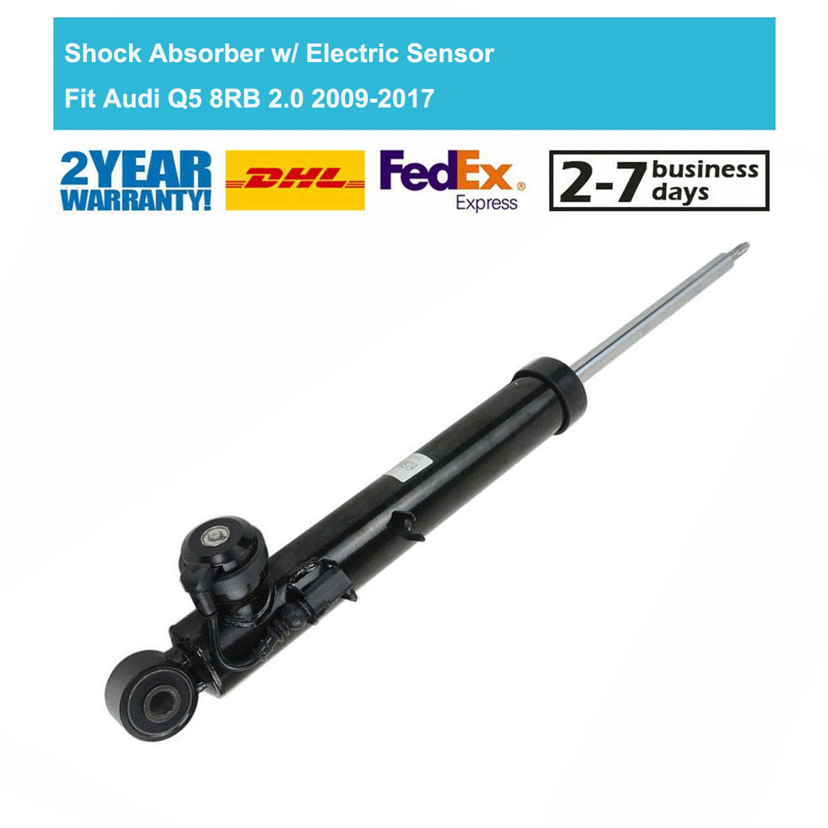 Rear Left Shock Absorber w/Electric for Audi Q5 AQ5 SQ5 2009-2017 8R0513025J