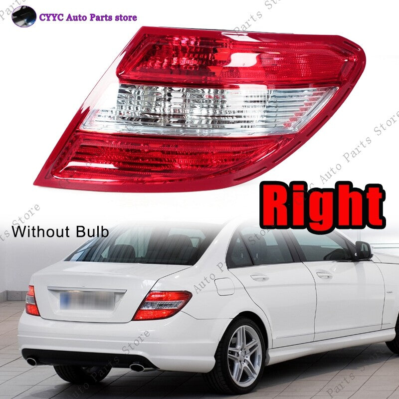 Right Tail Light cover for Mercedes Benz W204 C180 C200 2007-2010 Brake Light