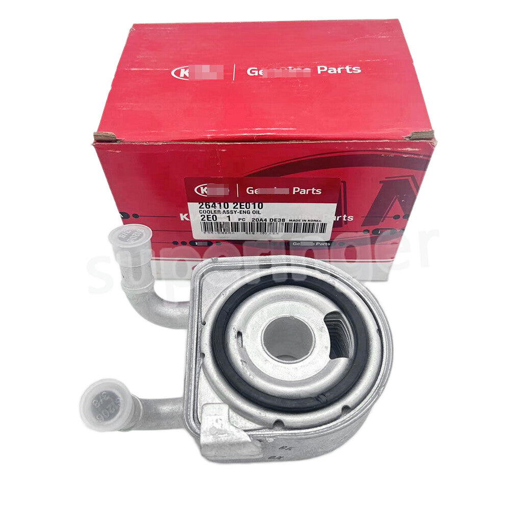 26410-2E010 Engine Oil Cooler for 2016-2019 for Hyundai Sonata and 2017-2019 for Kia Optima