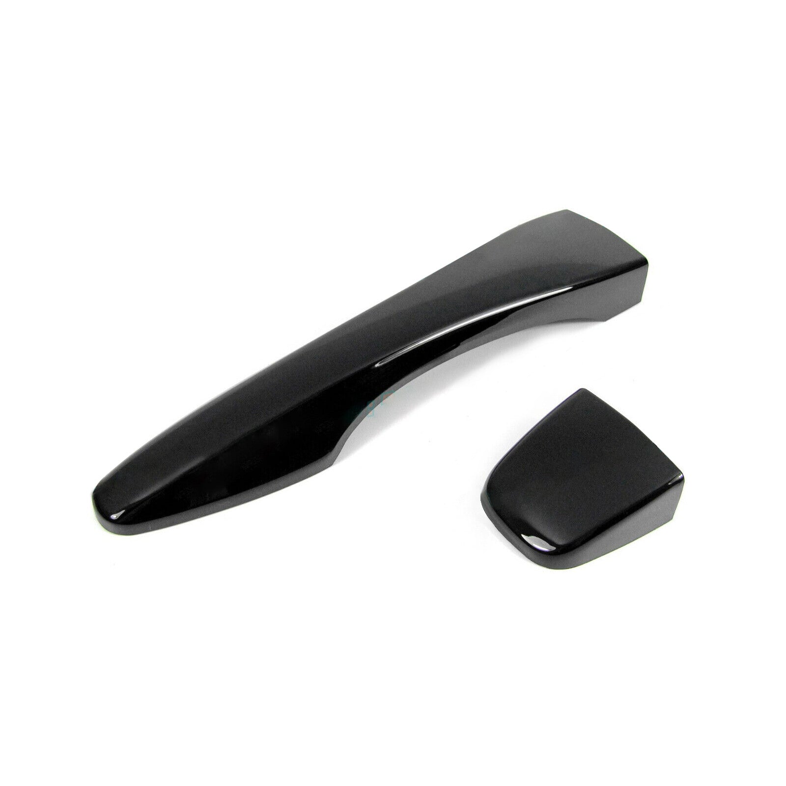 Glossy Piano Black For 13-20 for Nissan Pathfinder Side for Smart Door Handle Cover Trim