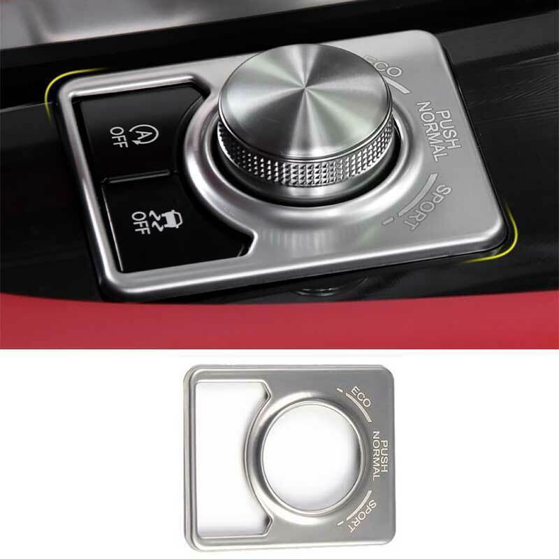 Silver Matte Central Console Mode Adjust Cover for Lexus RX350 450h 2017-2021 B n