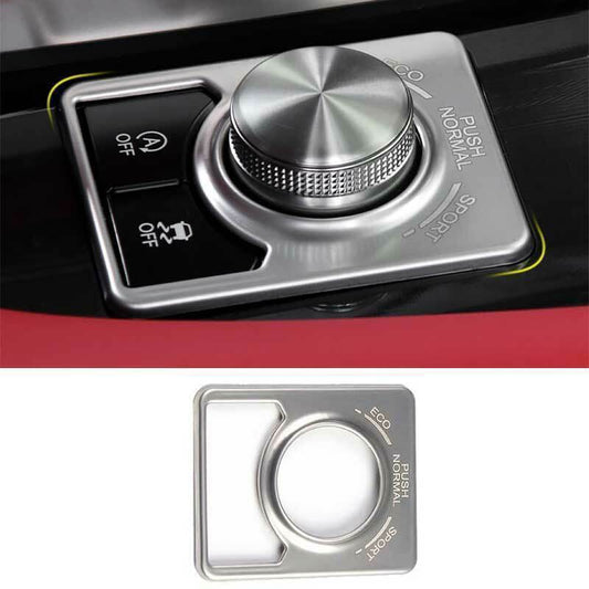 Silver Matte Central Console Mode Adjust Cover for Lexus RX350 450h 2017-2021 B n