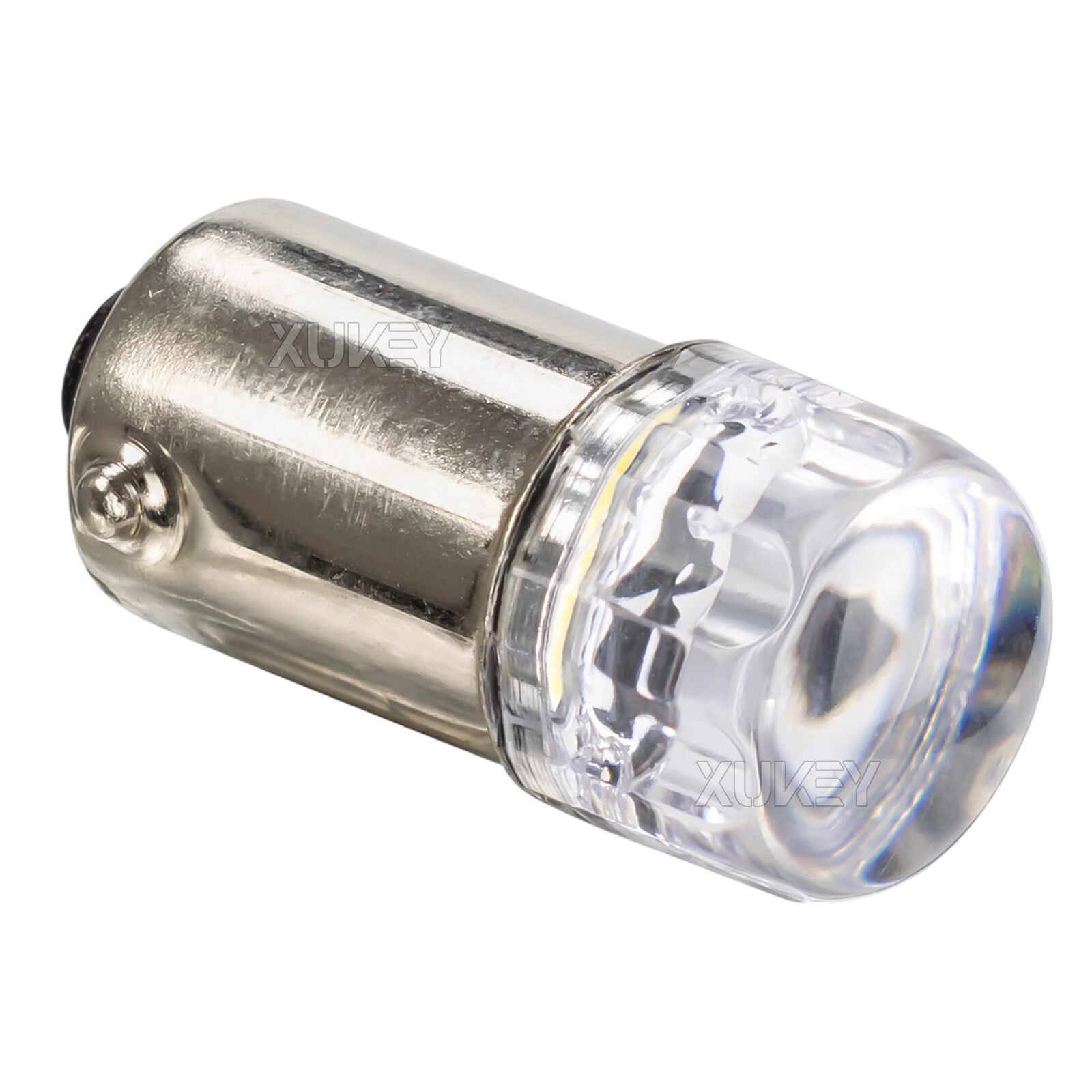 4x BA9S BAYONET LED LIGHT BULB 2SMD 2835 WHITE PARKER CAR GLOBE INTERIOR LED 12V