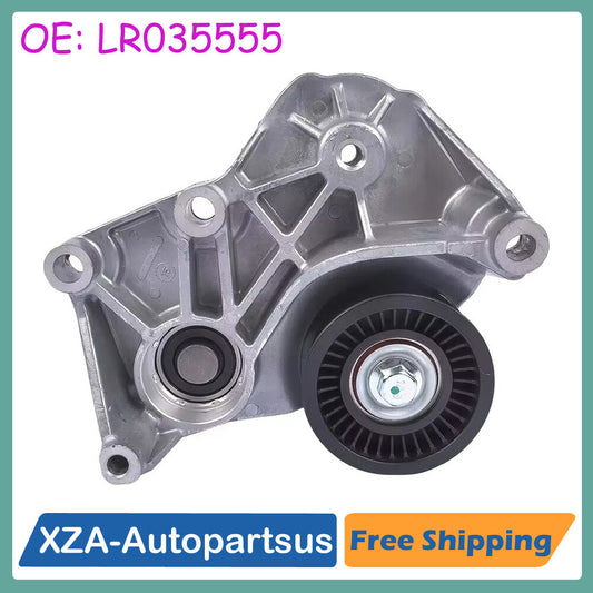 Engine Motor Belt Idler Fan Pulley LR035555 for Land Rover LR4 2010-2013 5.0L V8 Q