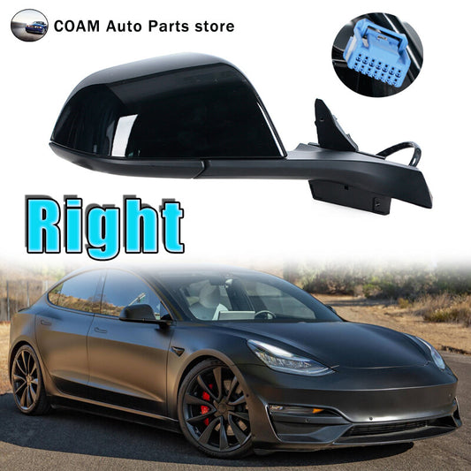 Rearview mirror assembly for Tesla Model 3 2017-20 1592032-00-E