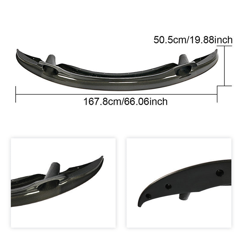 Carbon Fiber Front Bumper Lip Splitter For 2008-13 E92 E93 E90 M3 GT4 Style n