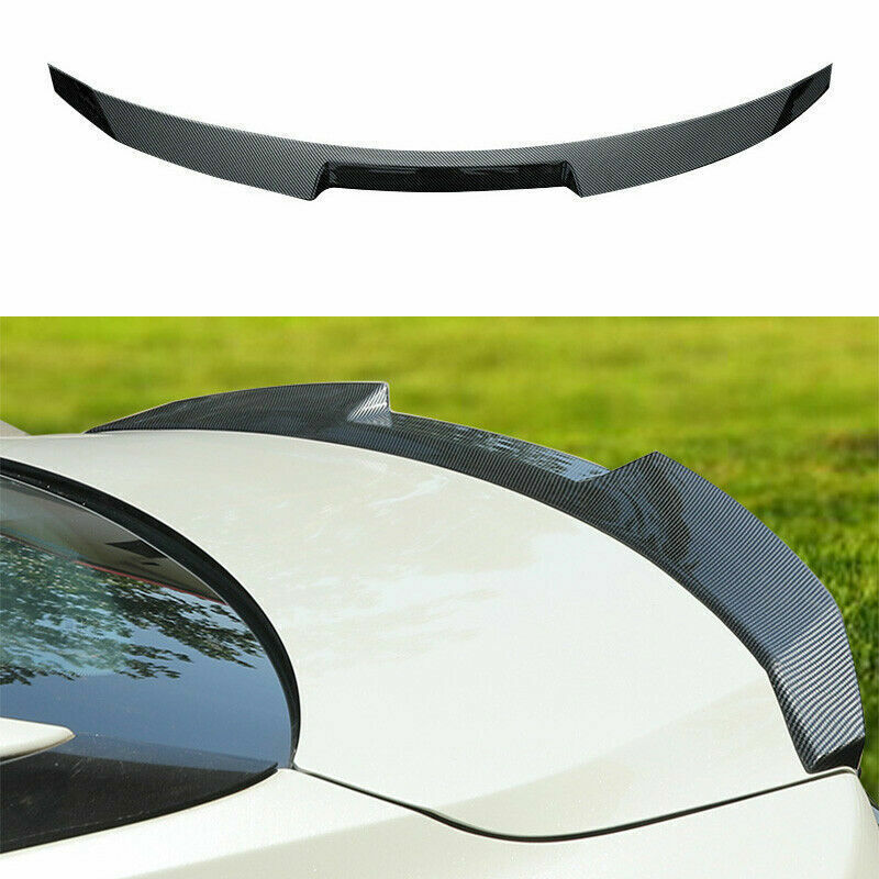 for Nissan Sentra Sylphy 2020-23 Carbon ABS Rear Spoiler Tail Trunk Lip Wing 1x