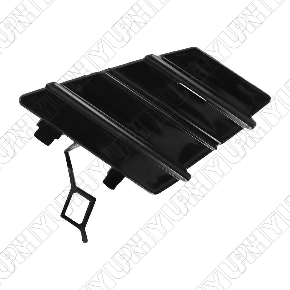 Glossy Black Car Front Bumper Tow Eye Hook Cover for Toyota Yaris LE 2017-2019 Q