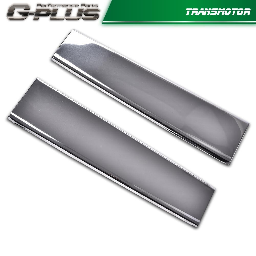 Front lower fender molding trim with chrome plating suitable for 1981-1988 Cutlass Supreme pair