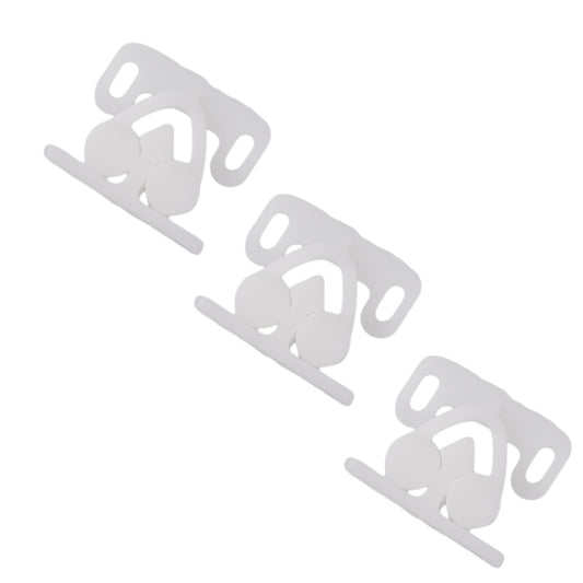 Versatile 3pcs Marine Boat Ball Catch Door Latch ABS Plastic Easy to Install