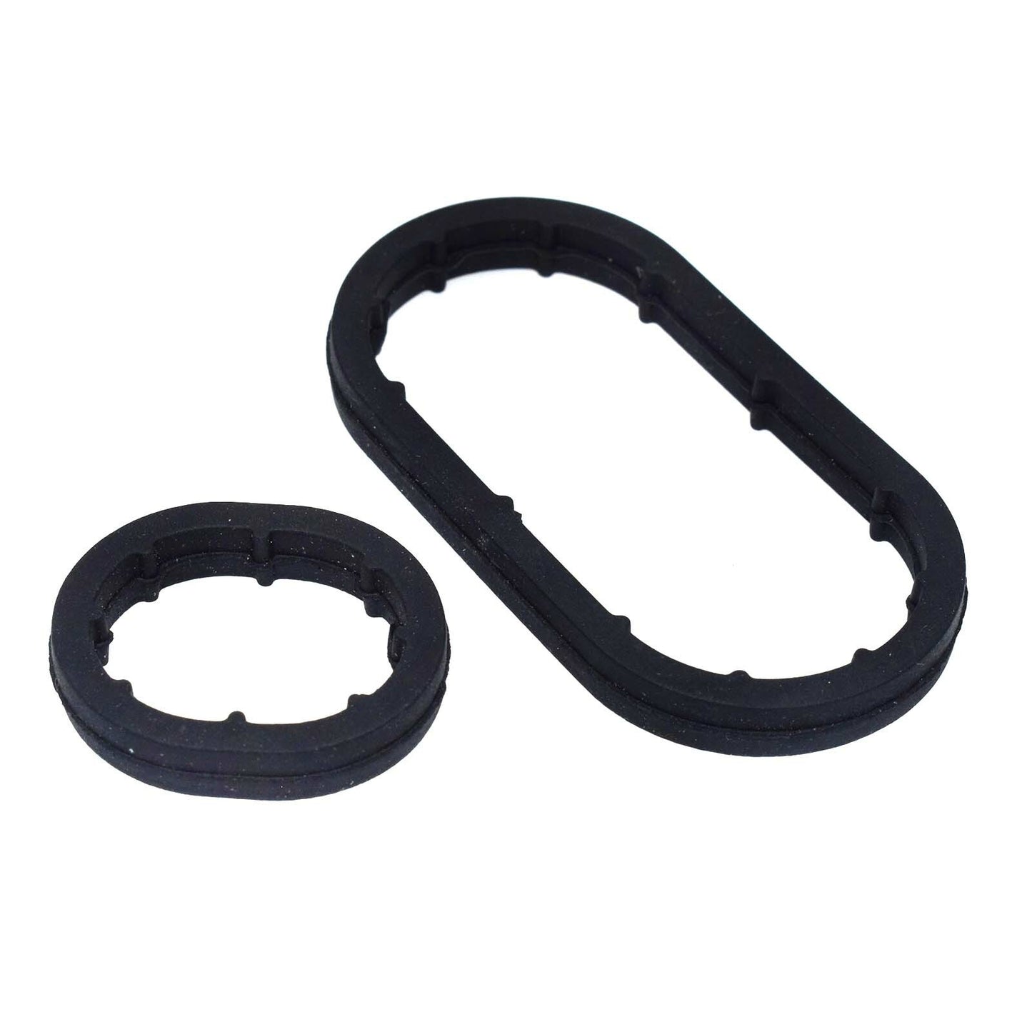 Oil cooler sealing ring gasket kit for Mercedes M112 and M113 engines (2 pieces, 1121840261-) n