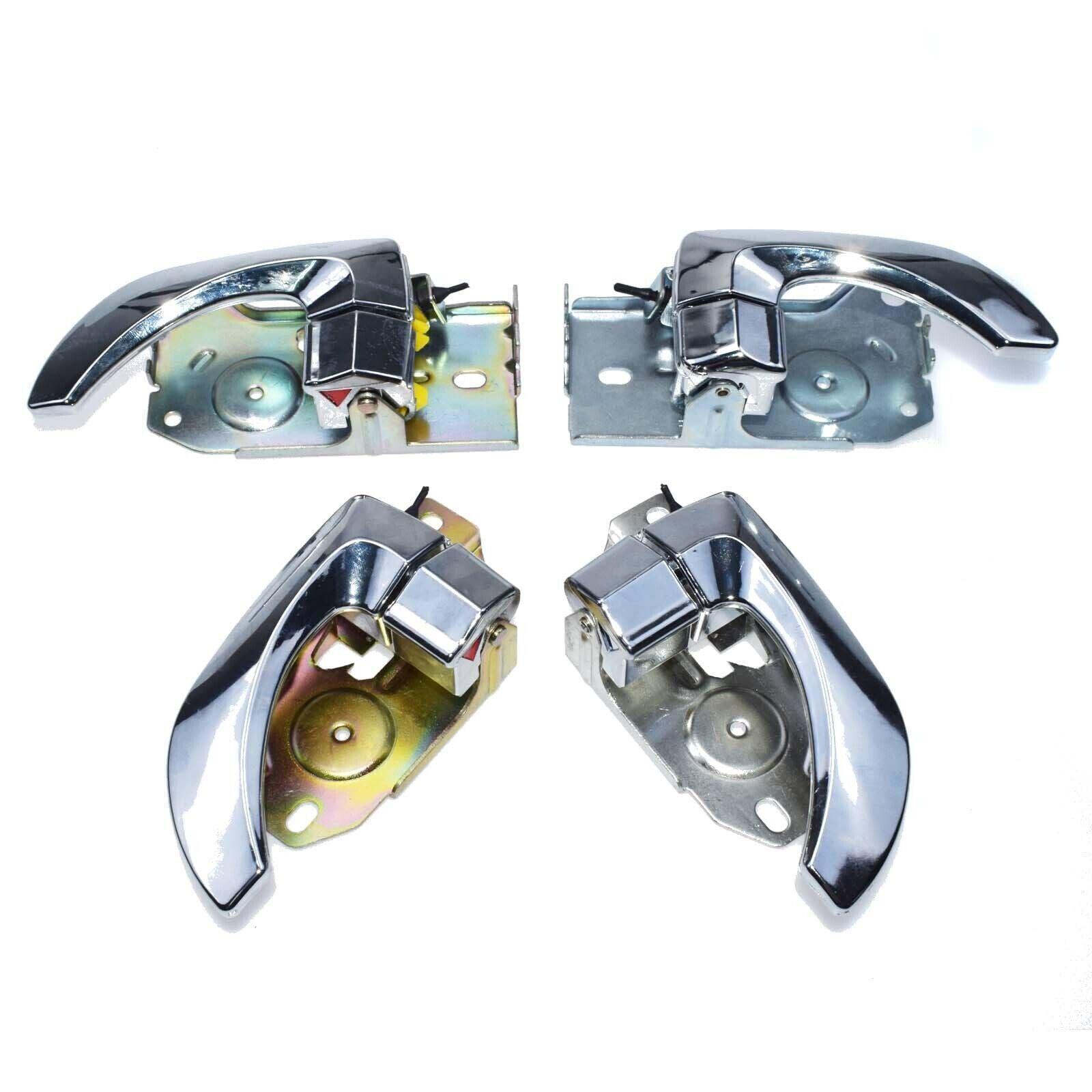 for KIA Sorento V6 2003-09 4Pcs Chrome Inside Door Handle Front Rear Left Right