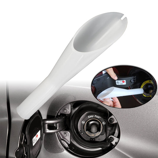 for ford  Easy Fuel Tank Filler Funnel Tube Gas Can Adaptor ,White Spout Upgrade Q