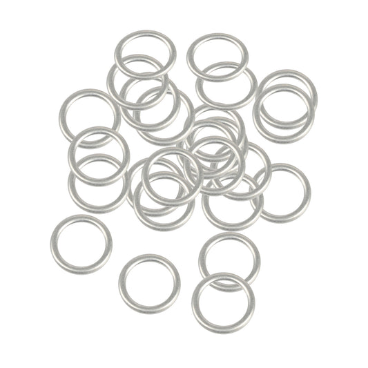 25Pcs Aluminum Oil Drain Plug Gasket Washe for Audi A4 A5 A6 A7 for A8 Q3 Q5 Q7 S4
