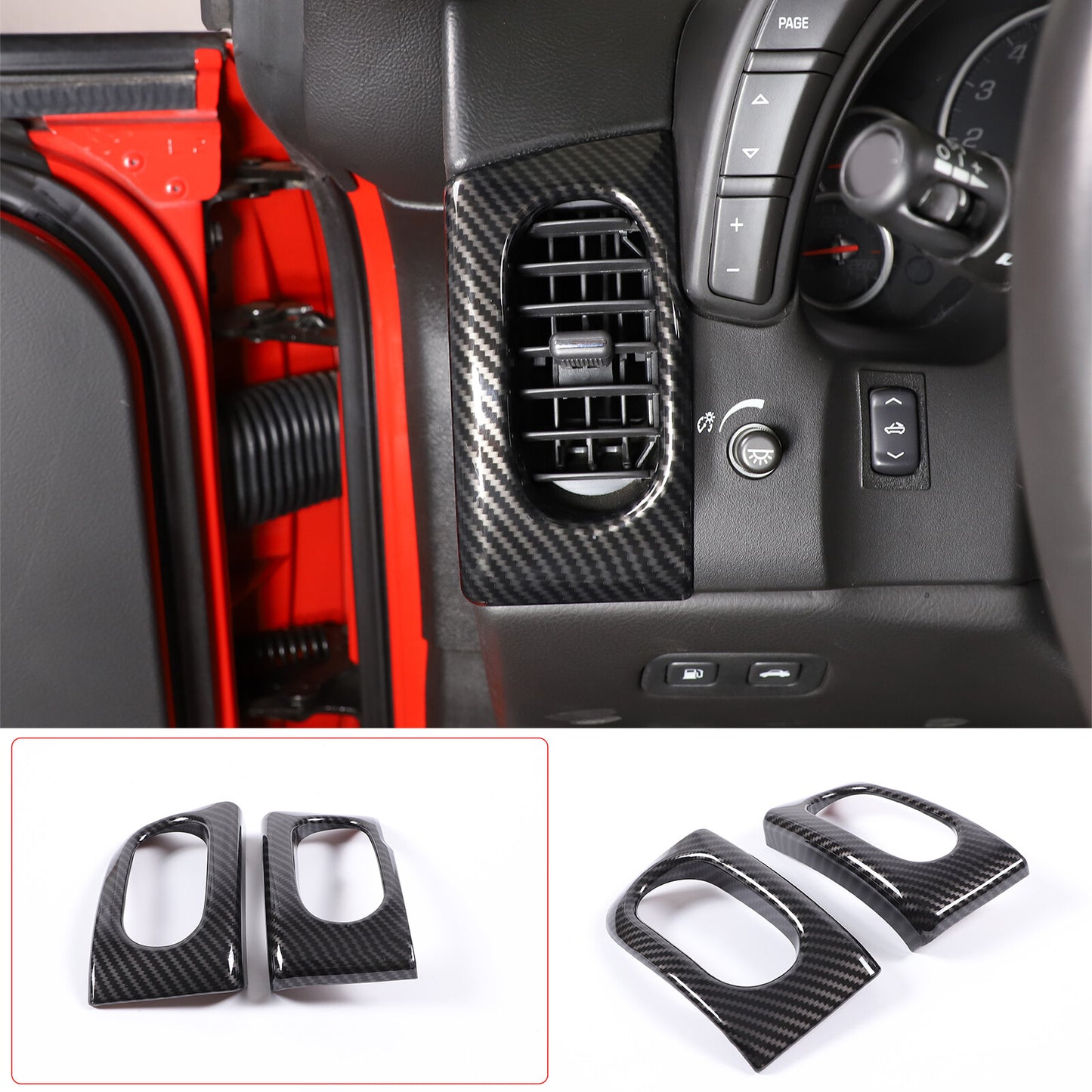 Matte Black Interior Center Gear Shift Knife Trim Cover for Sequoia 07-21- v