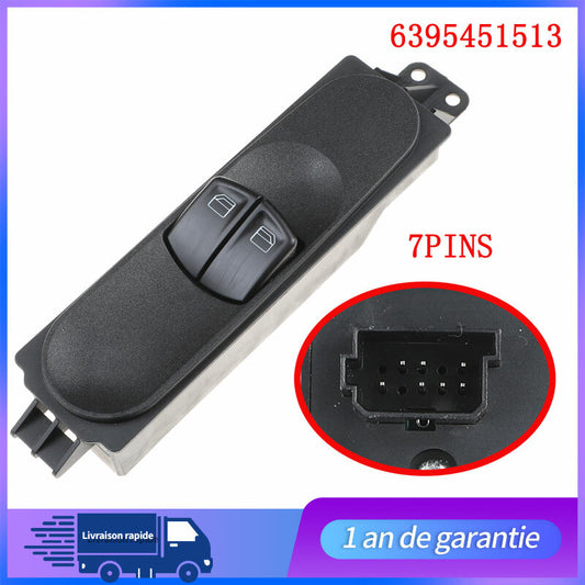 PLATINE BOUTON DE LEVE VITRE POUR VITO W639 6395451513 NEUF n