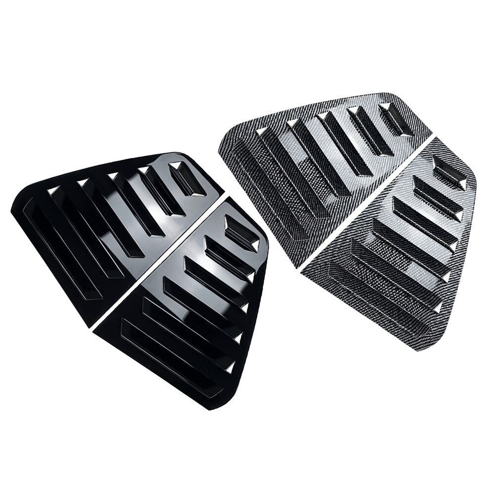 Rear Window Side Vent Shutter Louver Cover Trim for VW for Golf MK7 MK7.5 2014-2019