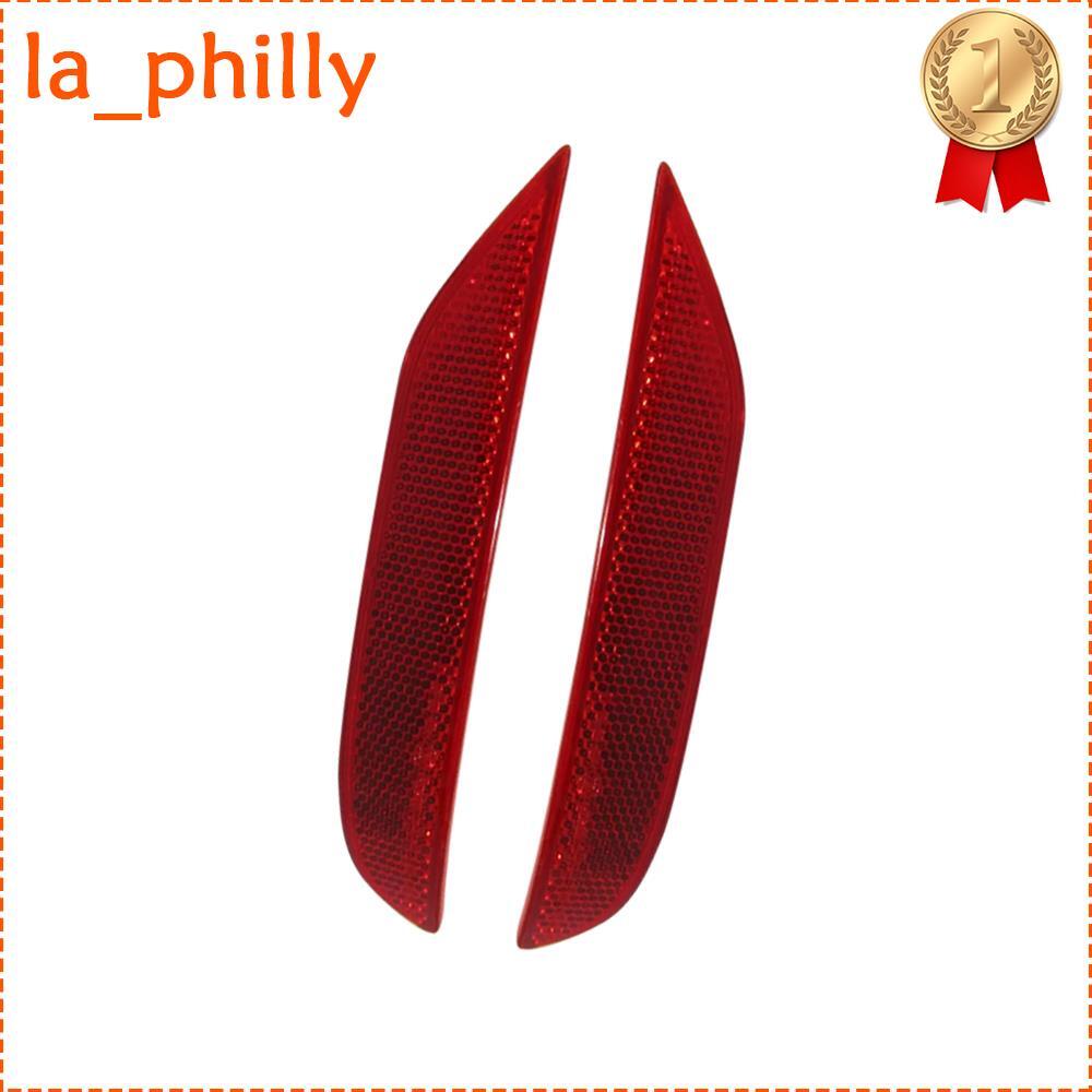 2Pcs For X2 F39 2018-2020 Rear Left+Right Side Bumper Reflector Cover Trim Red Q