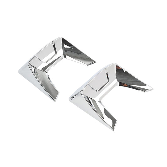 Chrome Speedform Saddlebag Lid Spoilers for Harley Road Glide Ultra Limited 14+ Q