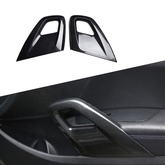 Pair Inner Door Armrest Panel Trim Cover Decor Fit for for Hyundai for Veloster 2012-17 v