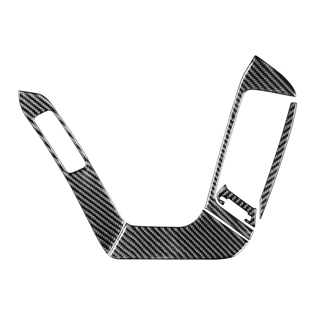 Red Carbon Fiber Rear Window Control Cover Trim for Lexus RX330 RX350 2004-2009 v